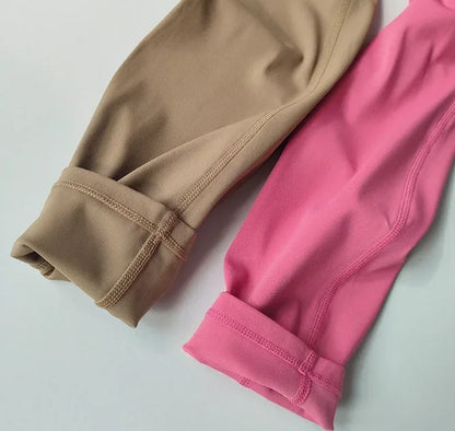 High Intensity Color Blocking Yoga Set 2PCS/ High Waist Fitness Leggings