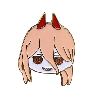 Chainsaw Man Anime Enamel Pin Cosplay