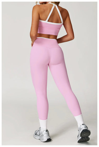 Women Tracksuit 2PCS Yoga Set / Nude Feeling Workout Sets (Victorious Sailor Strength Bra)