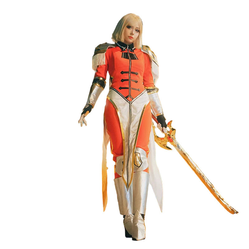 Solo Leveling Cha Haein Hae-in /Battle Knight Armor Combat Suit Cosplay