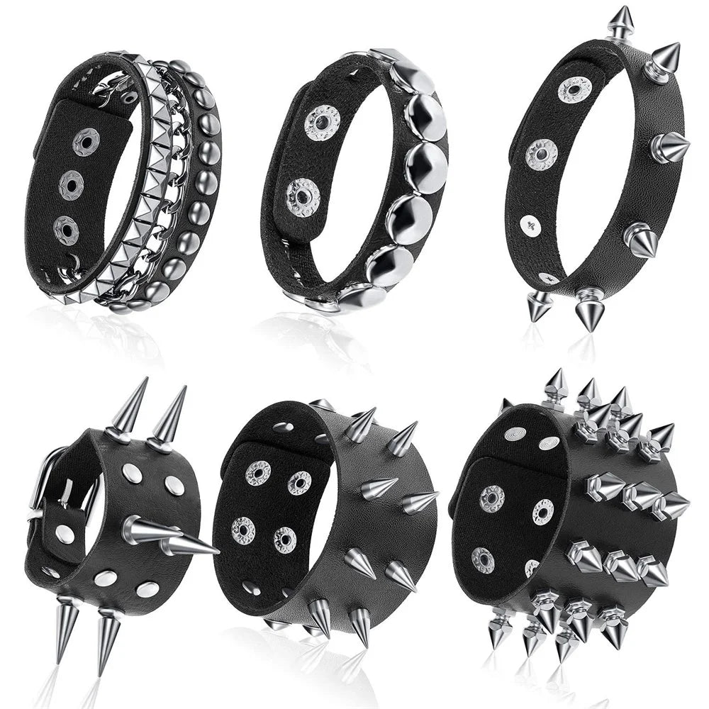 Gothic Spike Bracelet Punk Rock Accessories