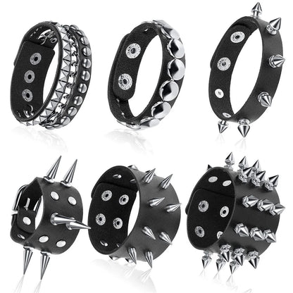 Gothic Spike Bracelet Punk Rock Accessories