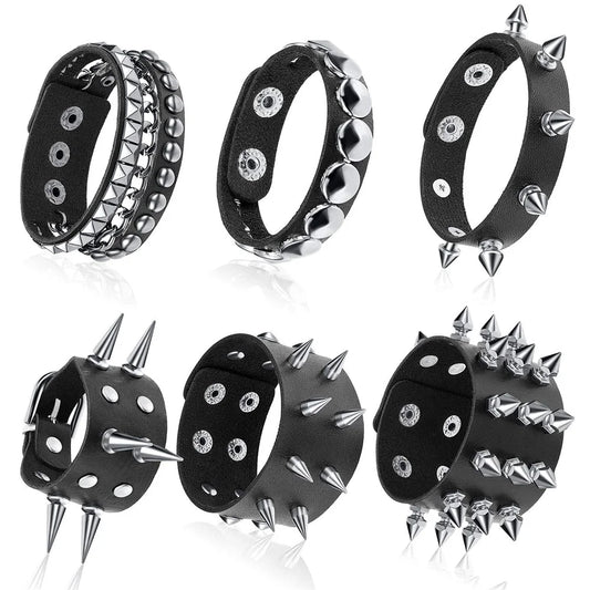Gothic Spike Bracelet Punk Rock Accessories