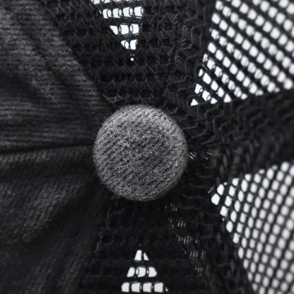 Washed Cotton Mesh Breathable Baseball Cap / Old Ripped Caps Men and Women