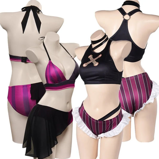 Jinx Cosplay Swimsuit