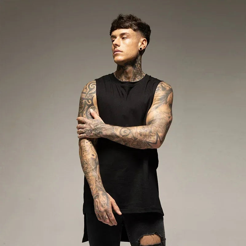 Plain Mens Fitness Sport Clothing/ Gym Bodybuilding Muscle Tank