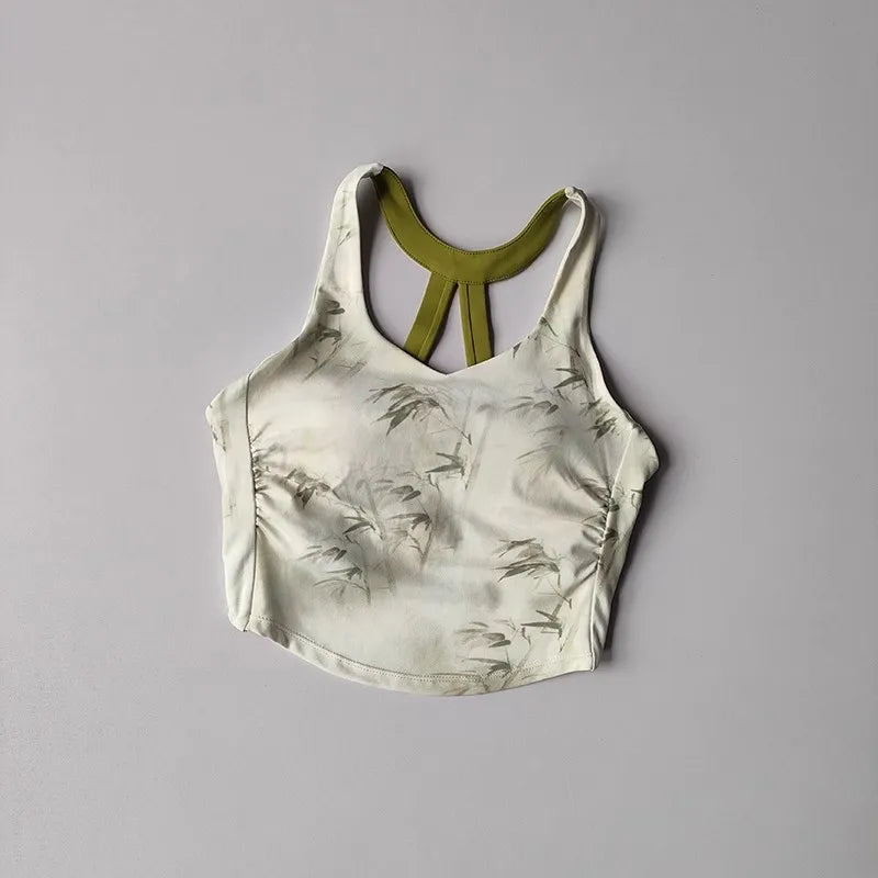 Pattern Sports Bra for Women /Gym Yoga Bra