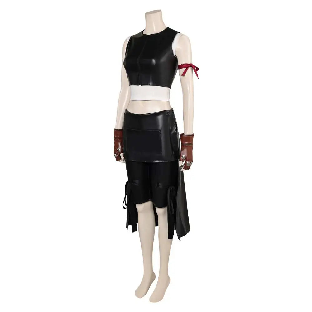 Tifa Lockhart Black Dress /Final Cosplay Fantasy VII Cosplay