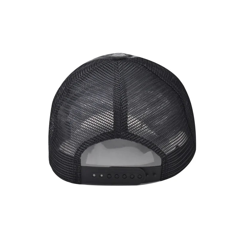 Washed Cotton Mesh Breathable Baseball Cap / Old Ripped Caps Men and Women