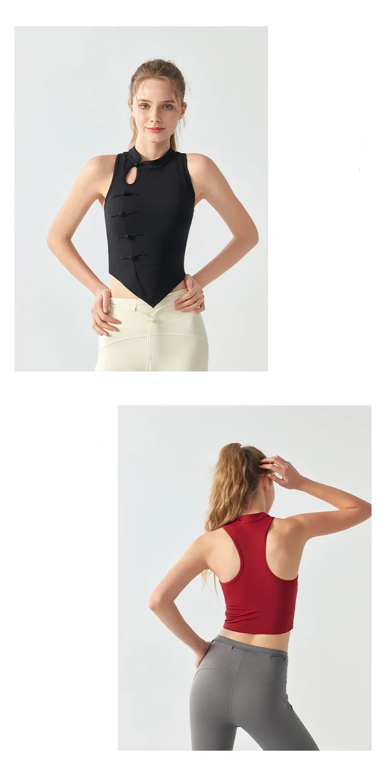 Women Yoga Top ( Victorious Quantum Core)