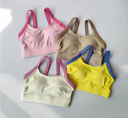 High Intensity Color Blocking Yoga Set 2PCS/ High Waist Fitness Leggings