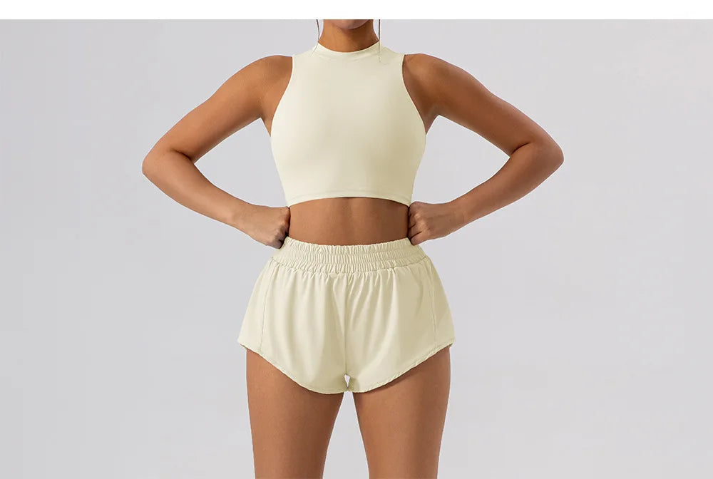 Fitness Low Waist 2.5 Inch Shorts Women (Victorious FluxNet Shorts)