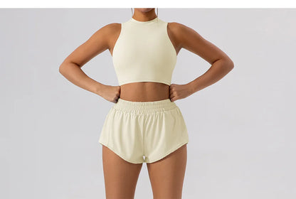 Fitness Low Waist 2.5 Inch Shorts Women (Victorious FluxNet Shorts)