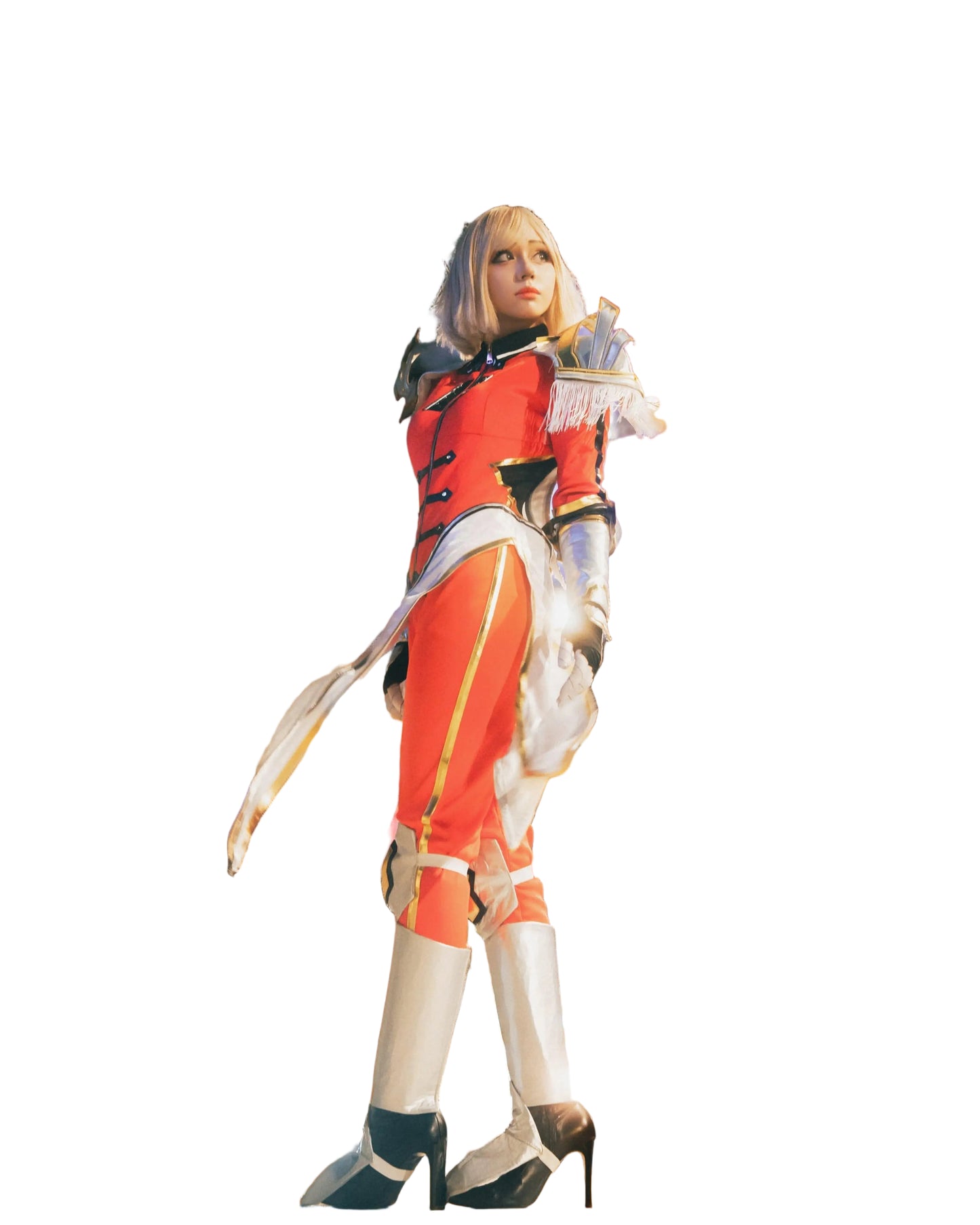 Solo Leveling Cha Haein Hae-in /Battle Knight Armor Combat Suit Cosplay