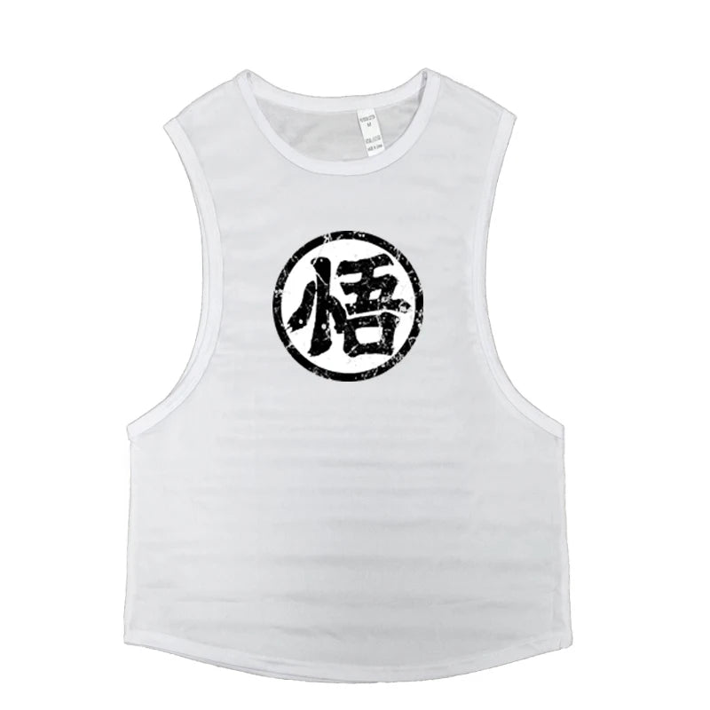 Mesh Quick Dry Gym Bodybuilding Muscle Tank Top