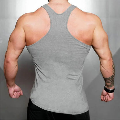 Gym Bodybuilding Muscle Tank Top/  Sleeveless Cotton Breathable Tank Top