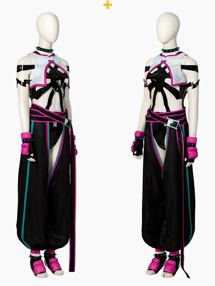 Juri Han Cosplay Costume / Street Fighter Game