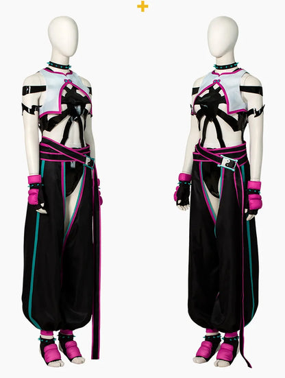 Juri Han Cosplay Costume / Street Fighter Game