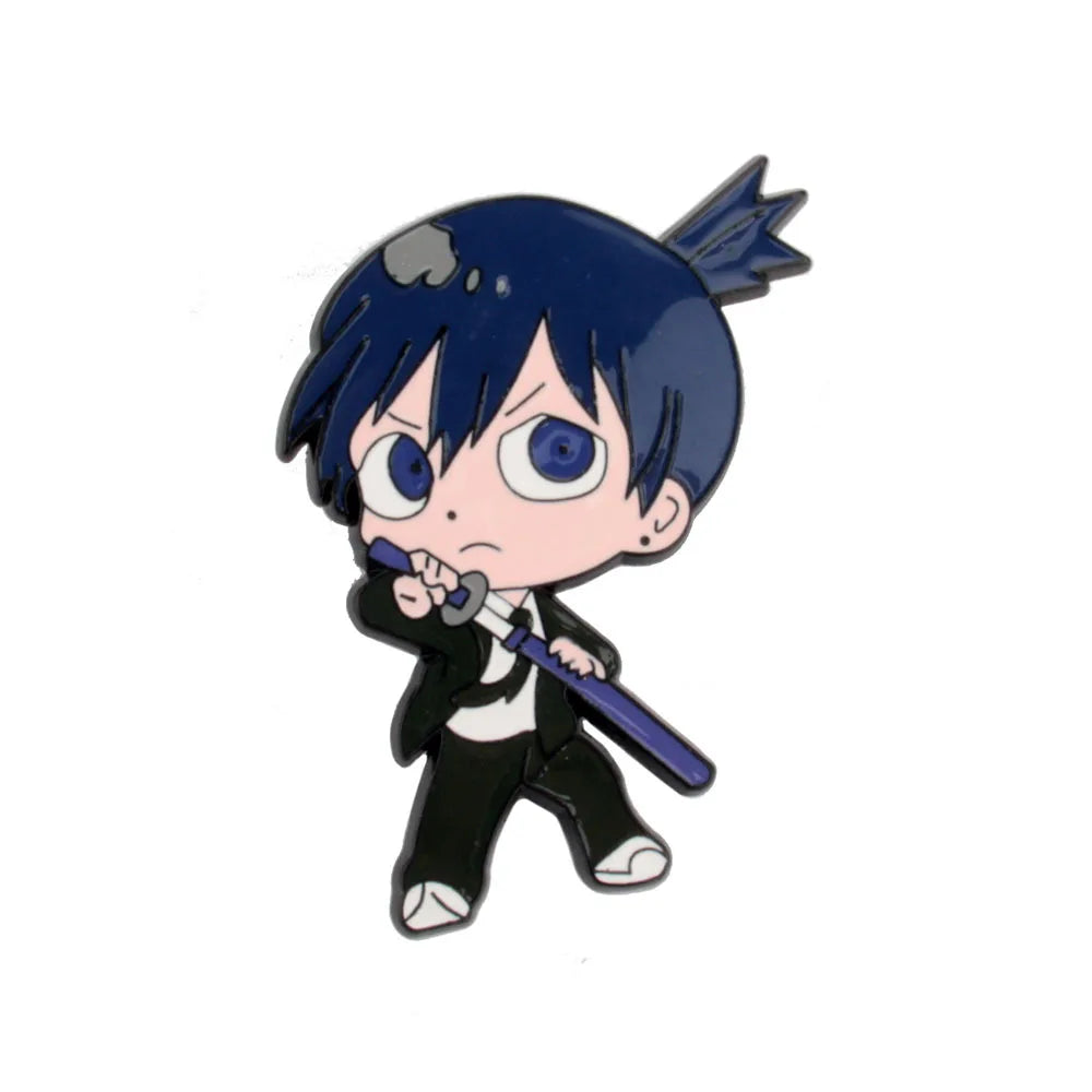 Chainsaw Man Anime Enamel Pin Cosplay