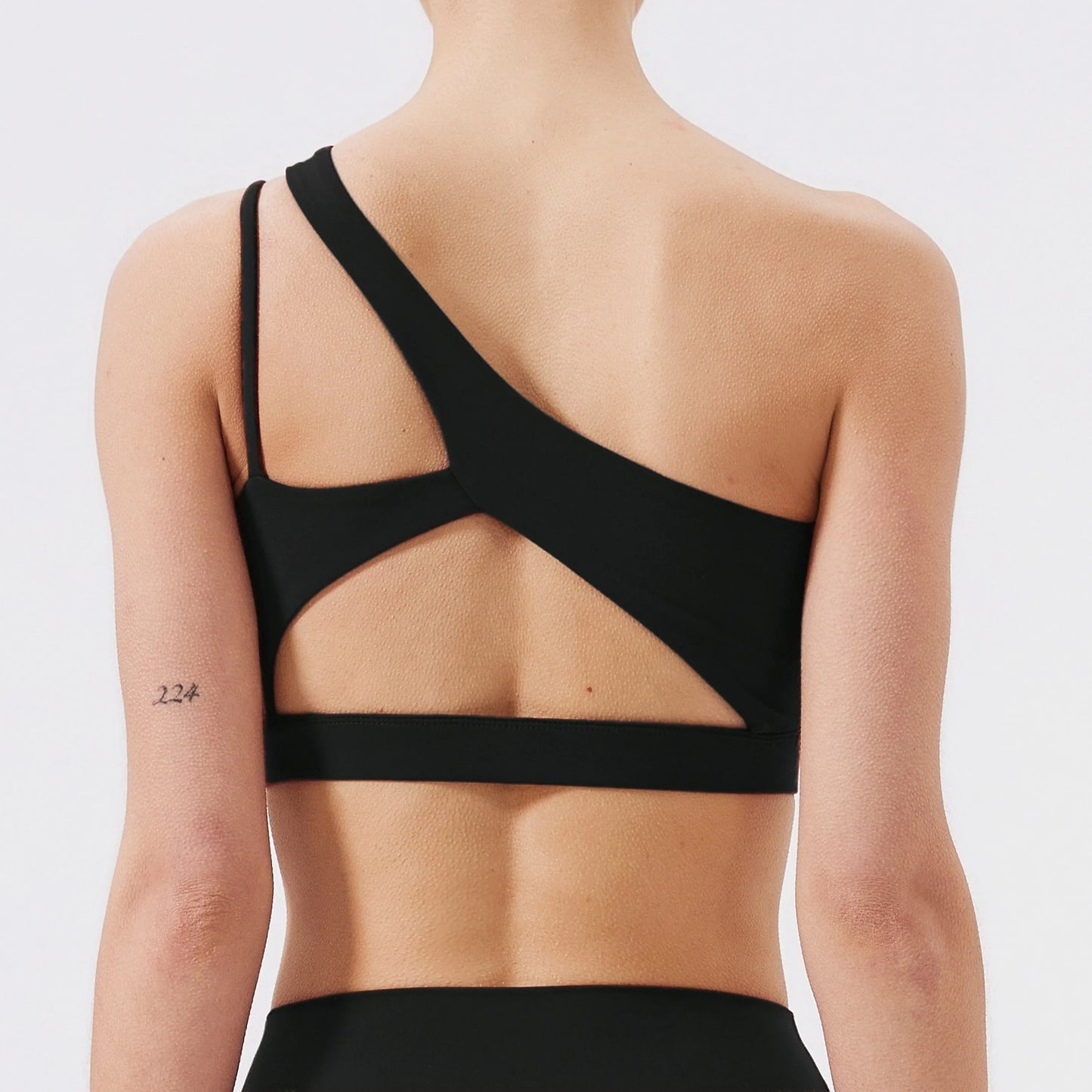 Women Sports Bra/ Push Up Fitness Bras/ One Shoulder Shockproof (Victorious Cosmo Surge)