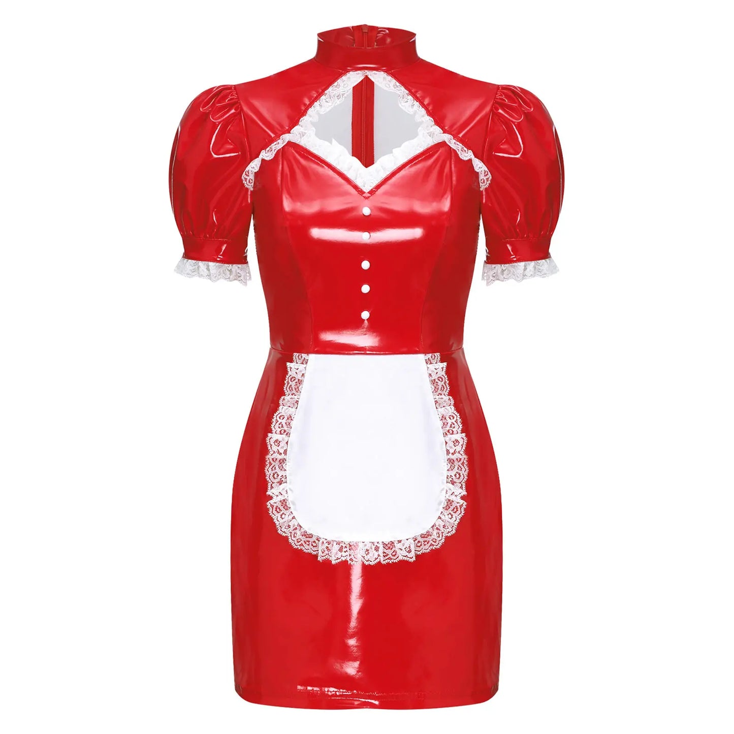 Maid Venom Velvet Gloss Latex Cosplay