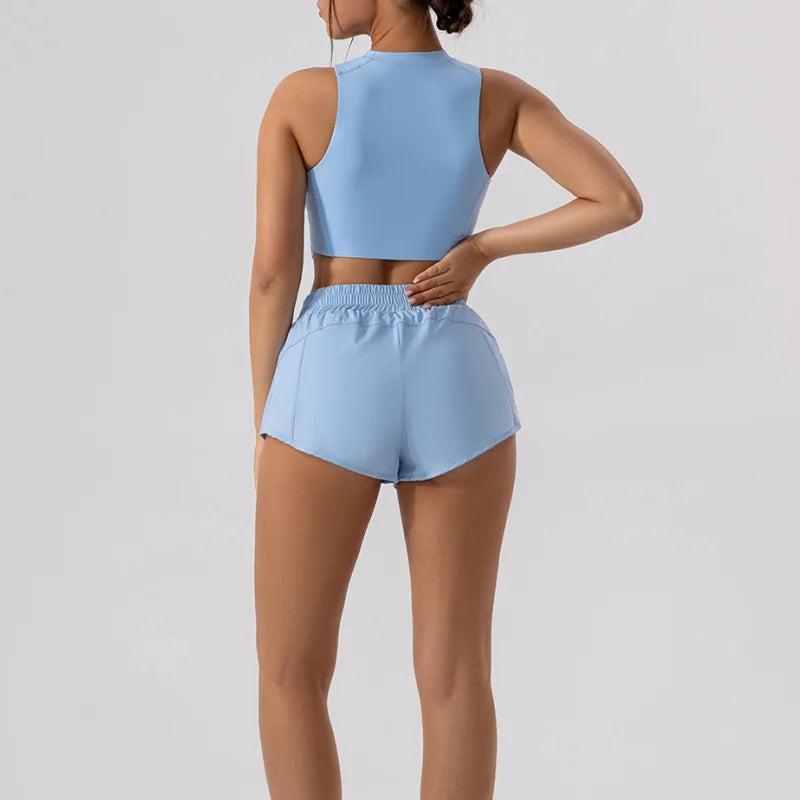 Fitness Low Waist 2.5 Inch Shorts Women (Victorious FluxNet Shorts)