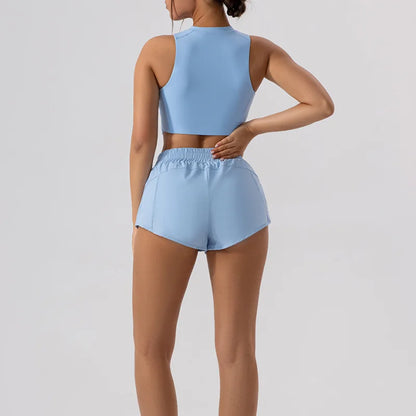 Fitness Low Waist 2.5 Inch Shorts Women (Victorious FluxNet Shorts)