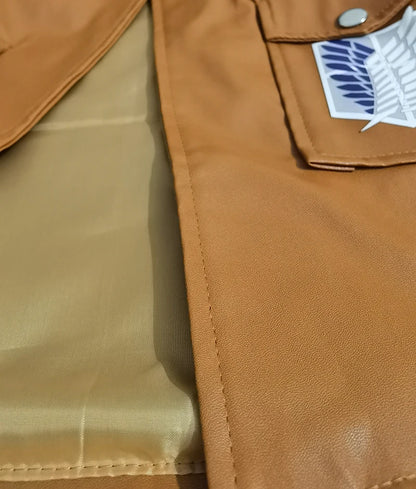 Anime Attack on Titan Leather Jacket