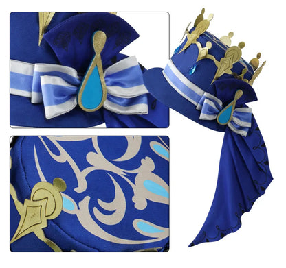 Furina Cosplay & Wig/ Impact Fontaine Focalors with Hat Cosplay