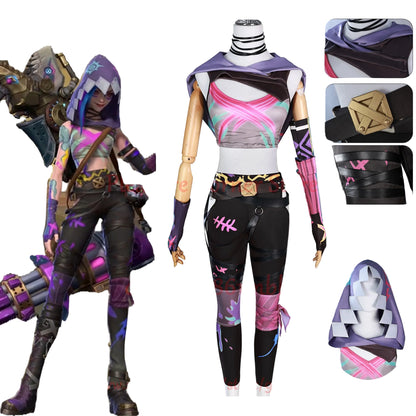 Arcane 2 Fractured Jinx Cosplay