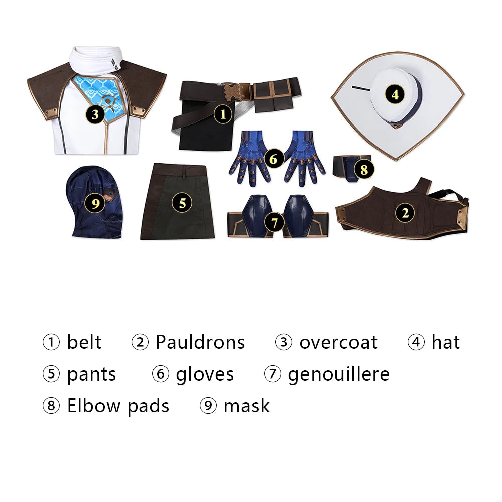 Cypher Valorant Game Cosplay