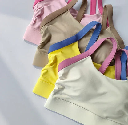 High Intensity Color Blocking Yoga Set 2PCS/ High Waist Fitness Leggings