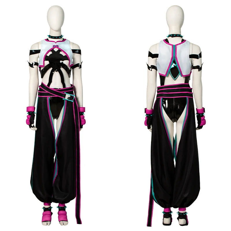 Juri Han Cosplay Costume / Street Fighter Game