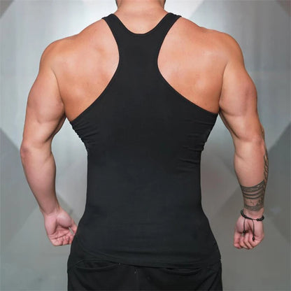 Gym Bodybuilding Muscle Tank Top/  Sleeveless Cotton Breathable Tank Top