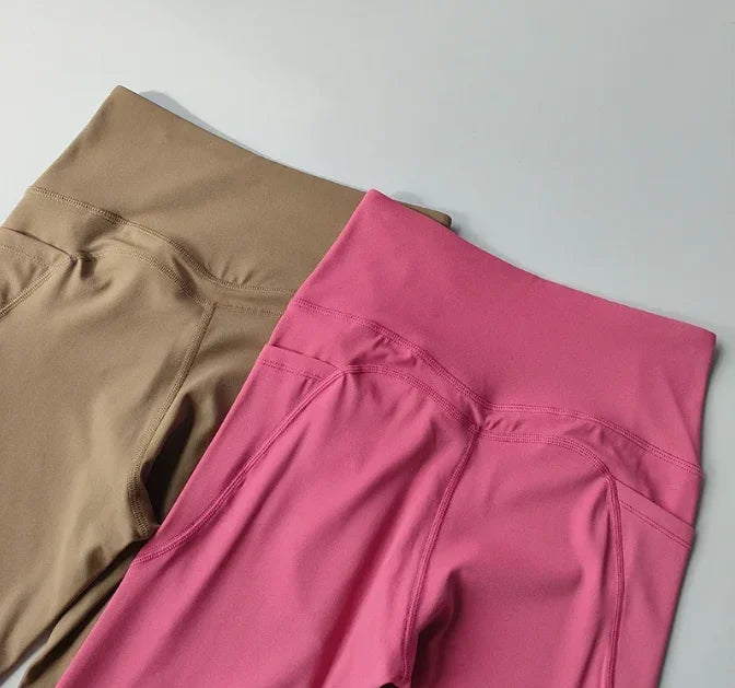 High Intensity Color Blocking Yoga Set 2PCS/ High Waist Fitness Leggings