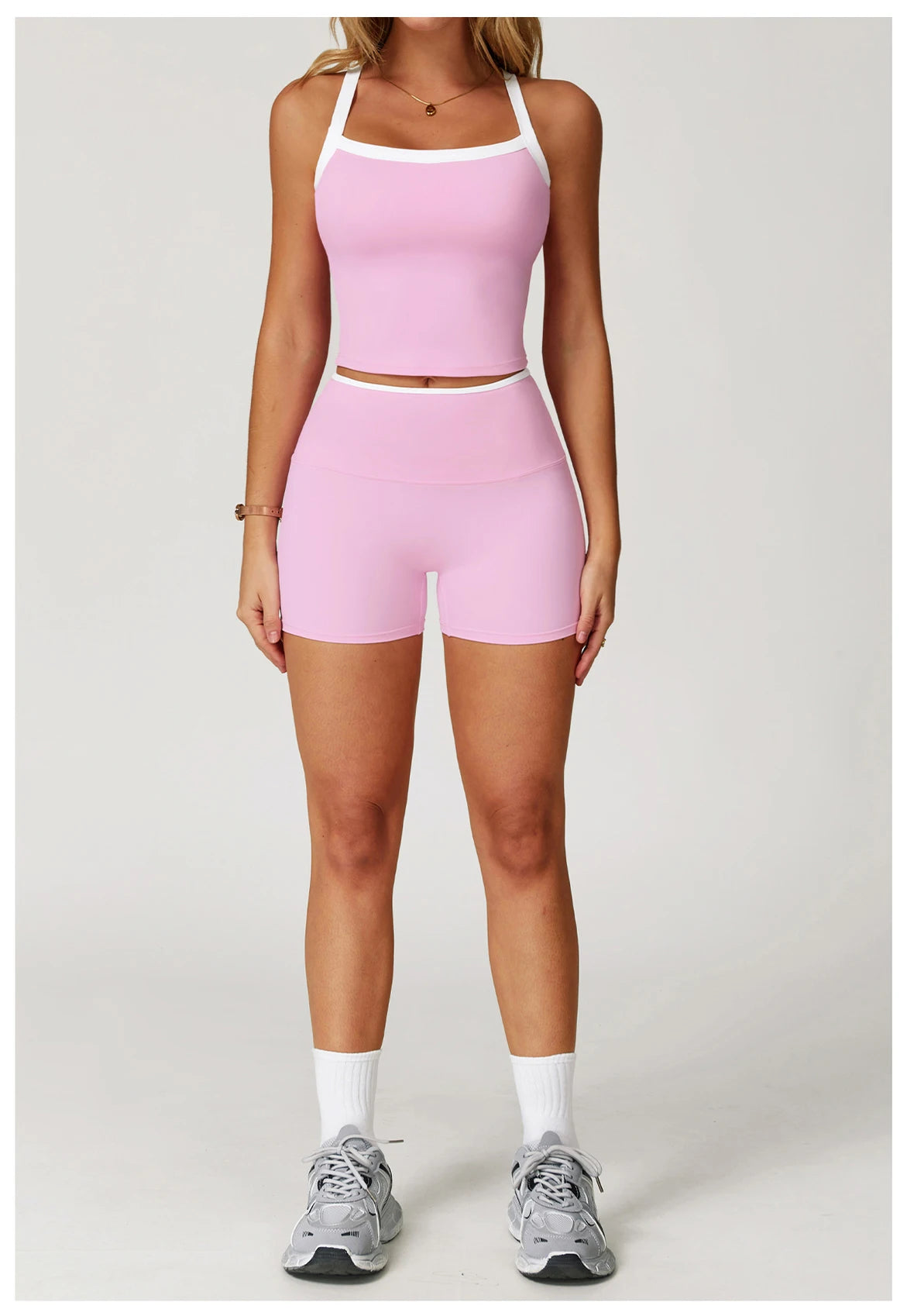 Women Tracksuit 2PCS Yoga Set / Nude Feeling Workout Sets (Victorious Sailor Strength Bra)