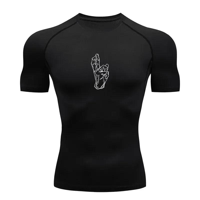 Anime Jujutsu Kaisen Compression Shirts /Fitness Gym T-shirt