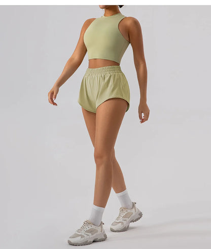 Fitness Low Waist 2.5 Inch Shorts Women (Victorious FluxNet Shorts)