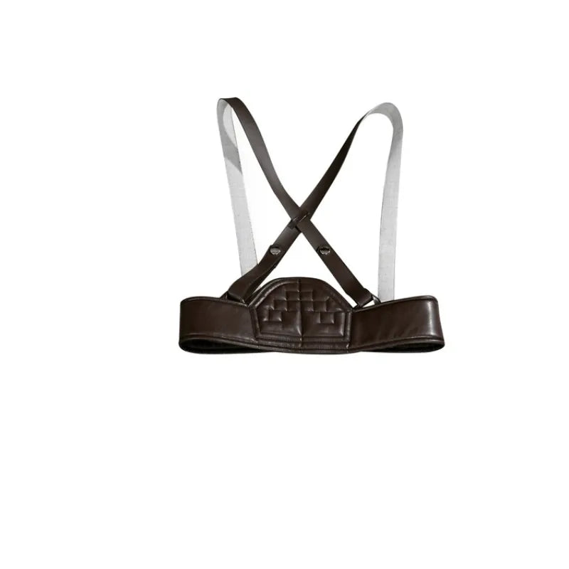 FF7 Sephiroth Cosplay Black/ Fantasy Leather Coat and Accessories