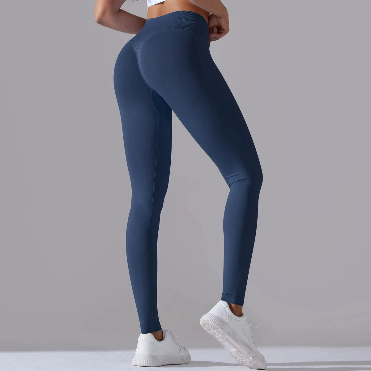 Crossover Waist Women Yoga Leggings / Victorious BioSync Leggings