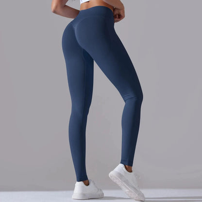 Crossover Waist Women Yoga Leggings / Victorious BioSync Leggings