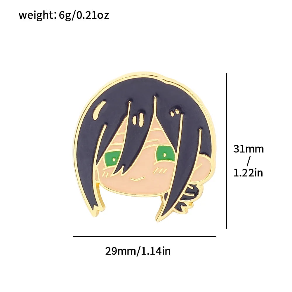 Chainsaw Man Anime Enamel Pin Cosplay