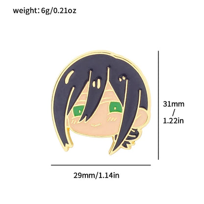 Chainsaw Man Anime Enamel Pin Cosplay