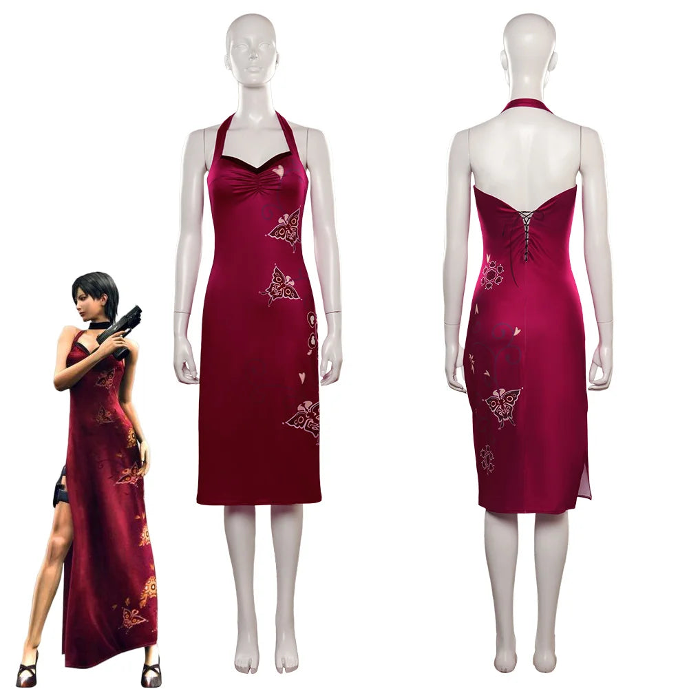 Ada Wong Cosplay & Wig Game Resident 4