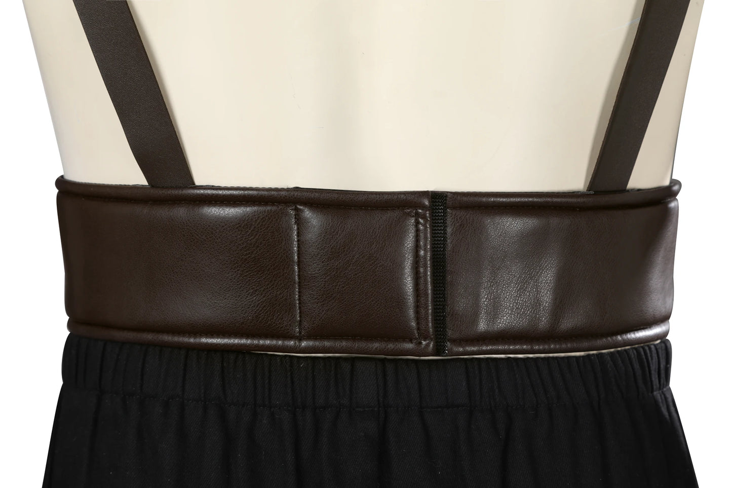 FF7 Sephiroth Cosplay Black/ Fantasy Leather Coat and Accessories