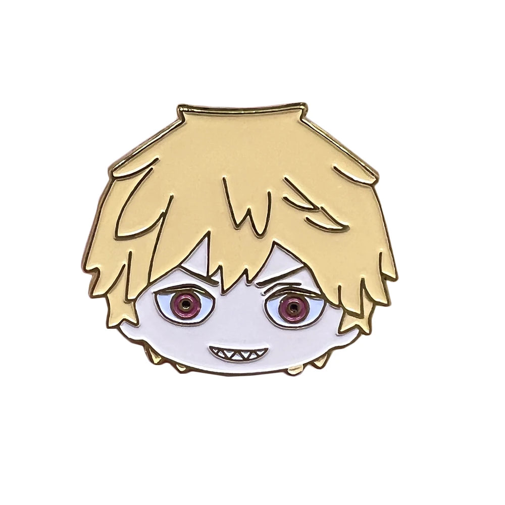 Chainsaw Man Anime Enamel Pin Cosplay