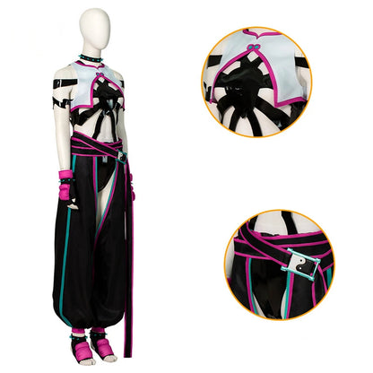 Juri Han Cosplay Costume / Street Fighter Game