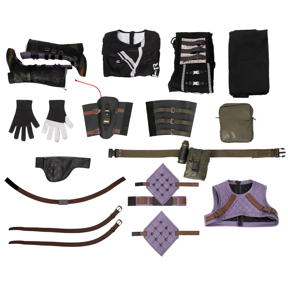 Apex Wraith Cosplay Black