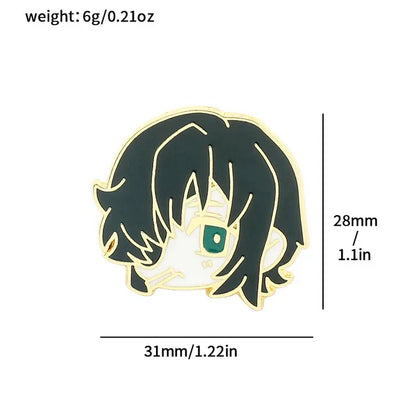 Chainsaw Man Anime Enamel Pin Cosplay