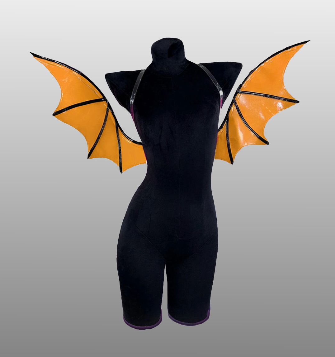 VAMPIRE BAT WINGS COSPLAY COSTUME/ WING PU LEATHER